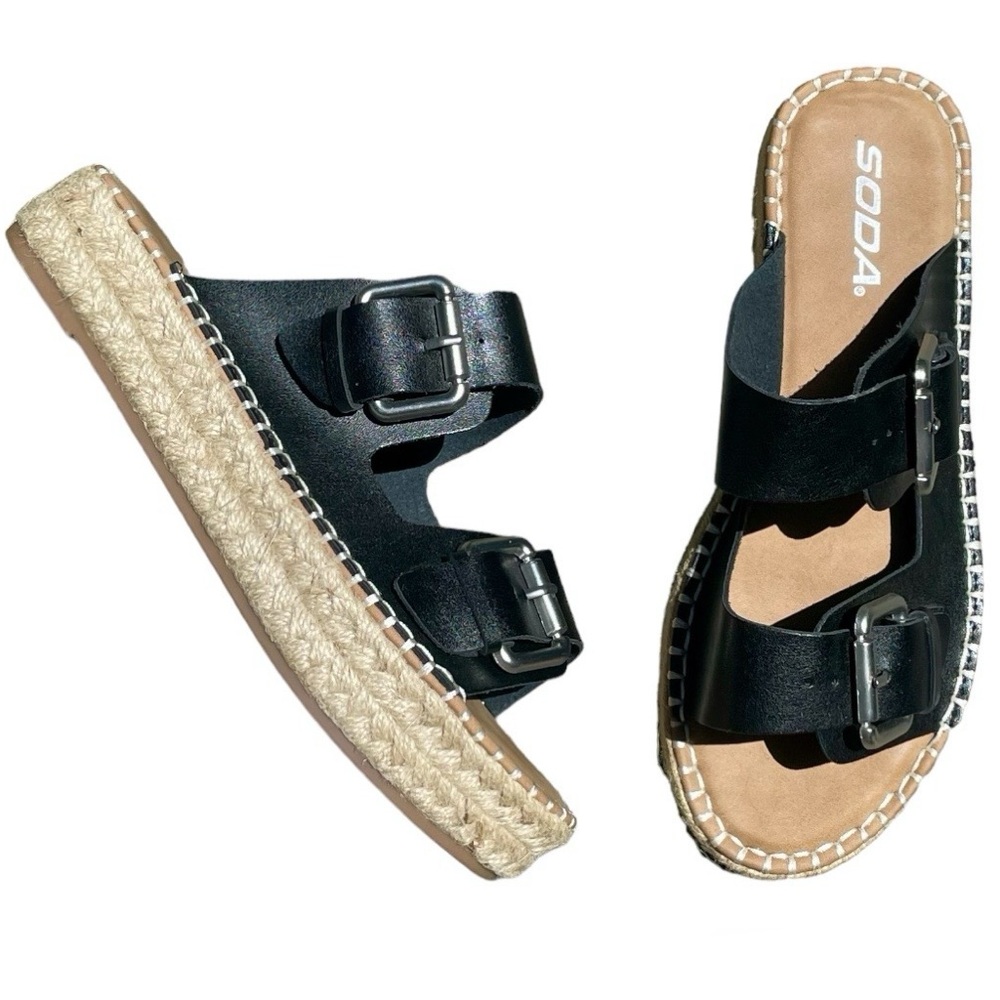 SODA: Birken Babes Espadrille Sandal